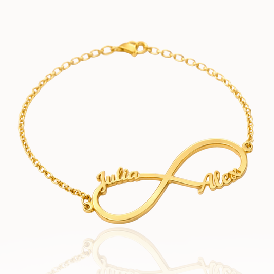 Bracciale Infinito Eternità Personalizzato